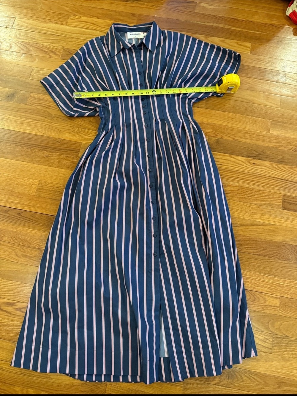 Anthropologie The Tobie Shirt Midi Dress by Exquise Size M - Picture 4 of 6